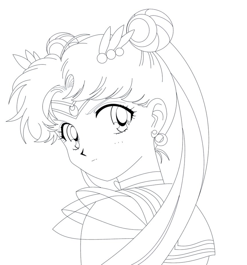 Sailor Moon Drawing