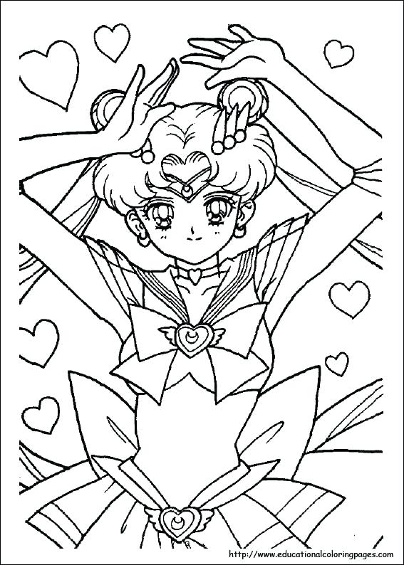 567x794 Luxury Coloring Pages Sailor Moon Print Book