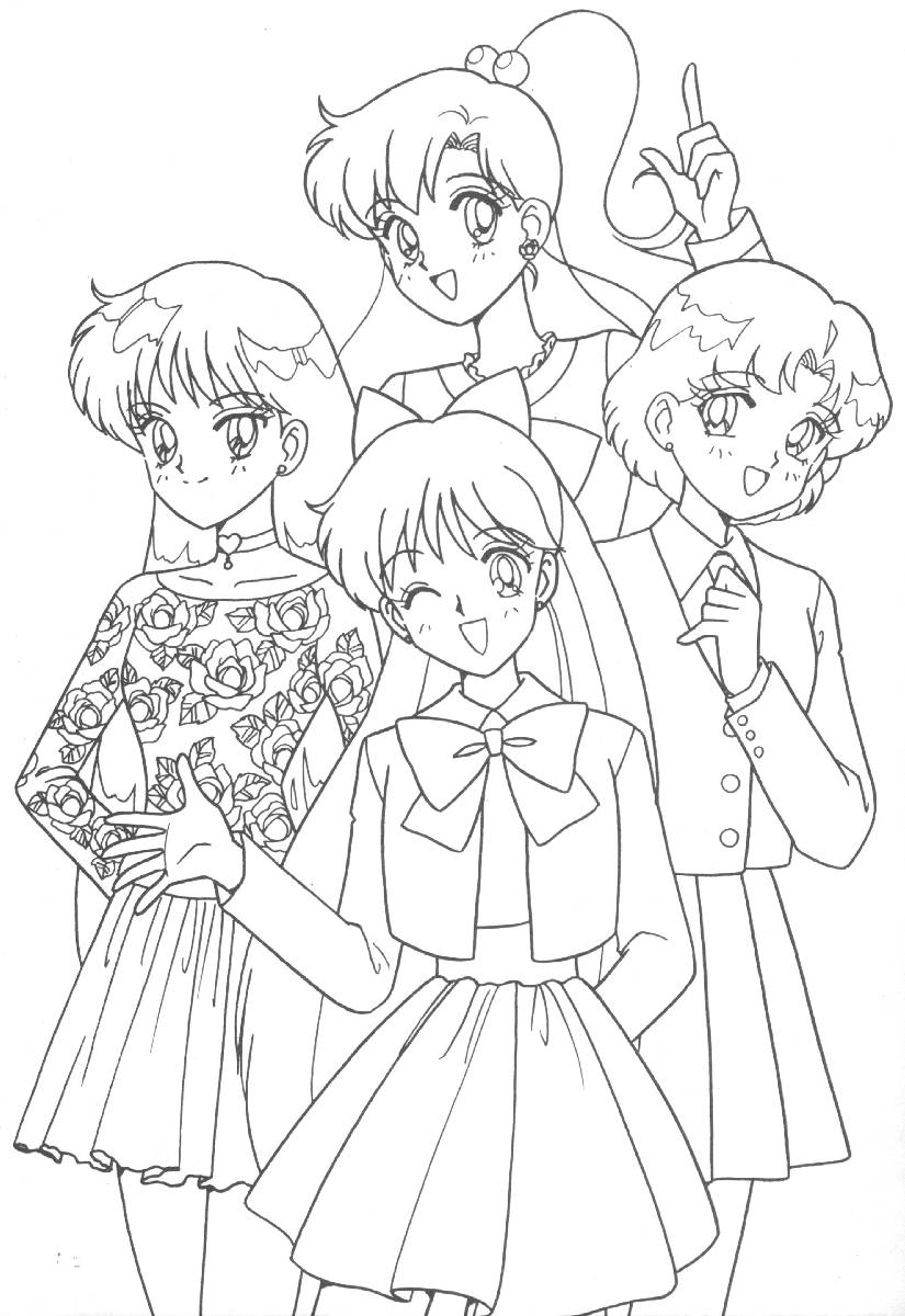 Sailor Moon Drawing Book at GetDrawings | Free download