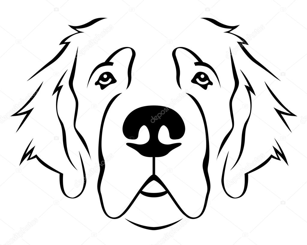 1024x819 Dog Breed Line Art Logo