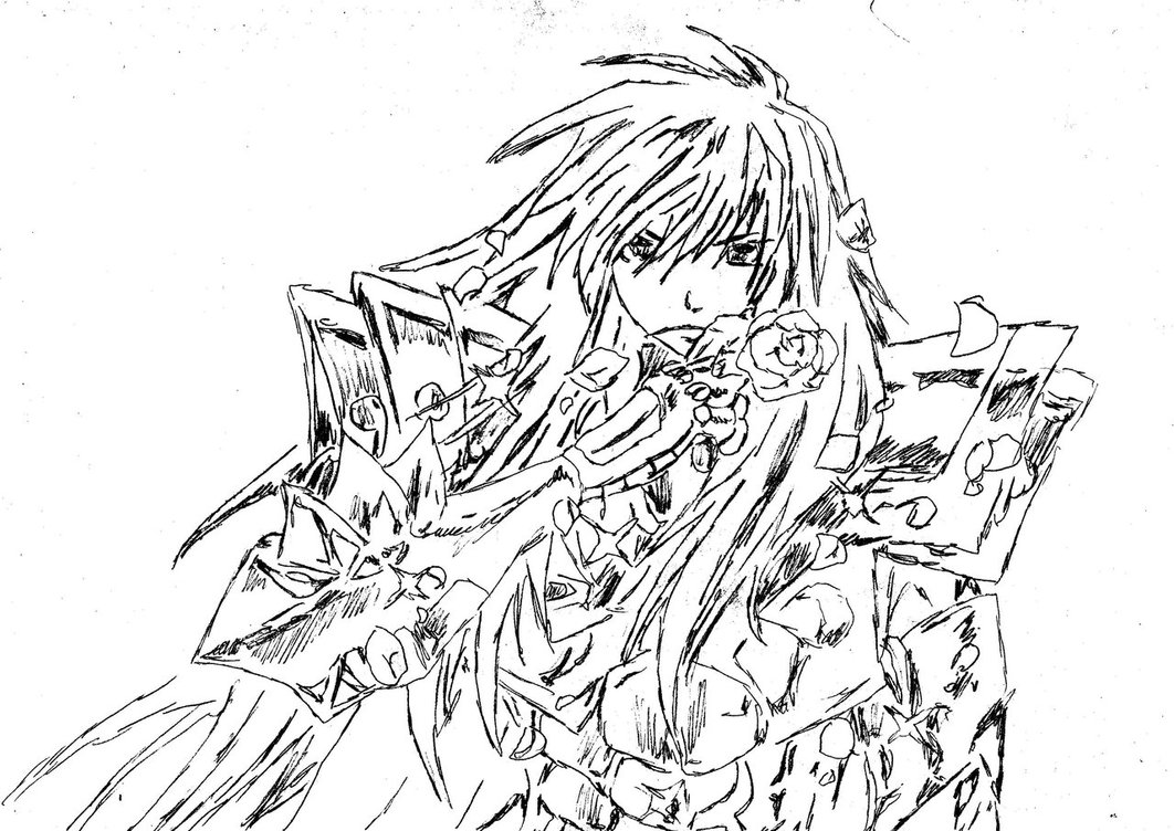 1062x752 Saint Seiya Albafica Drawing By Lenarax