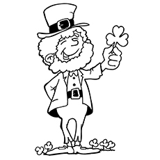 230x230 Simple Leprechaun Coloring Pages To Print Top 25 Free Printable St
