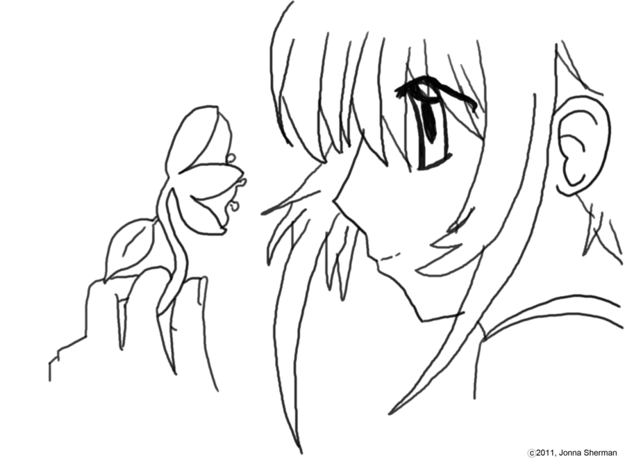 900x672 Sakura's Flower Line By Sketch Silver