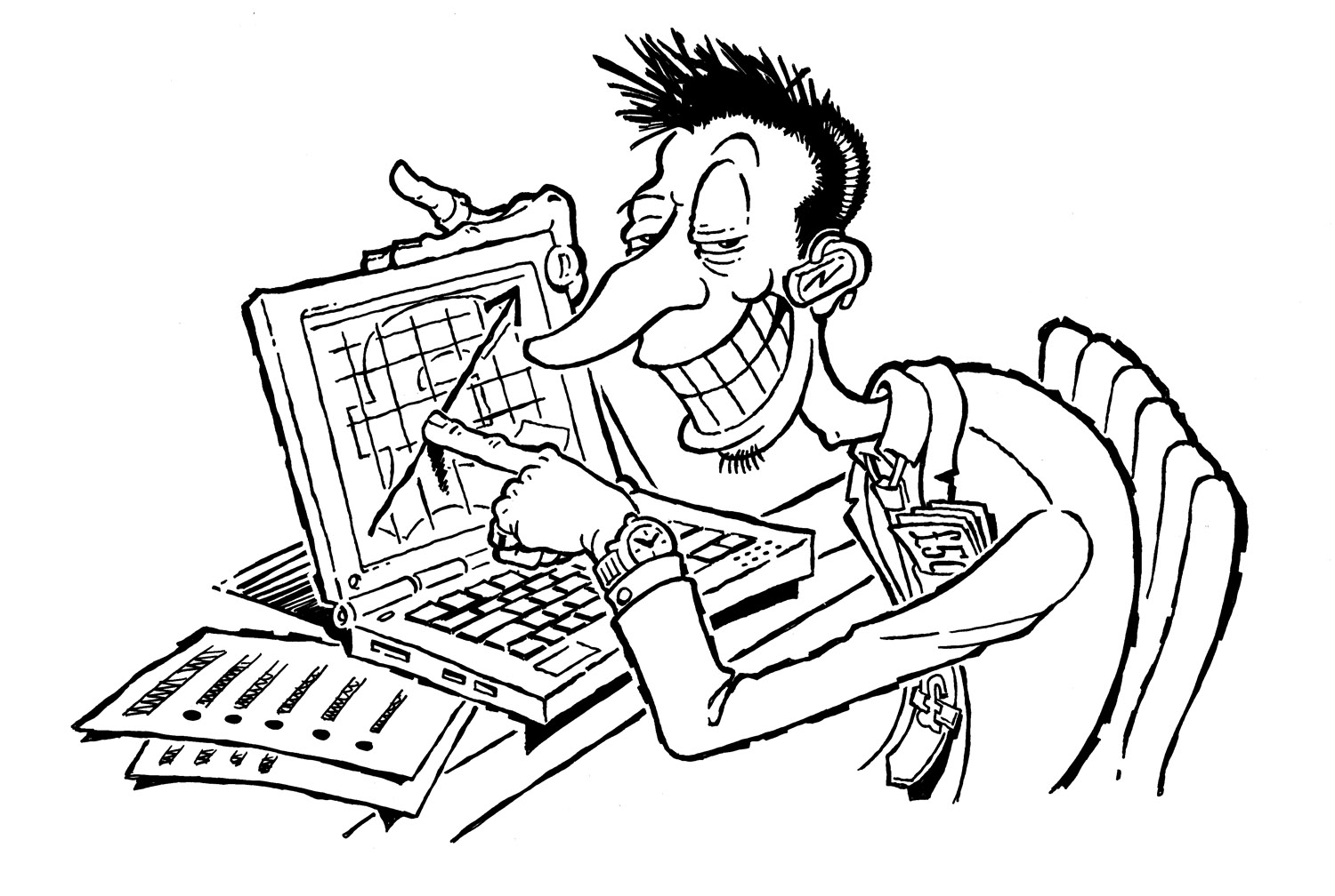 1500x1008 Illustration Dust Salesman