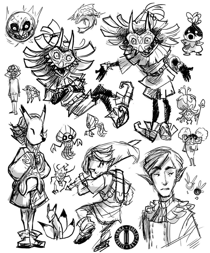 814x982 Majora's Mask Mini Dump By Turtle Arts