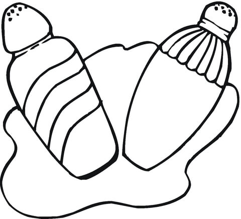 480x435 Salt And Paper Shakers Coloring Page Free Printable Coloring Pages