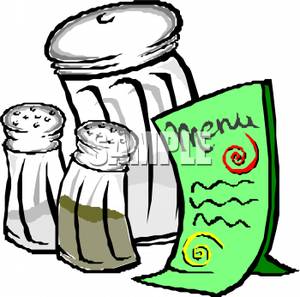 300x297 Salt And Pepper Shaker With A Menu