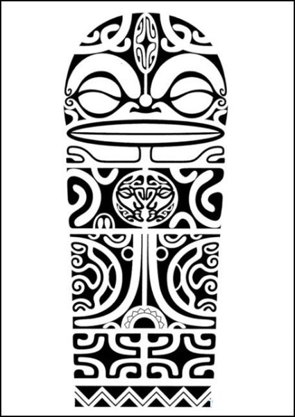 425x600 Collection Of New Release Maori Polynesian Tattoo Design