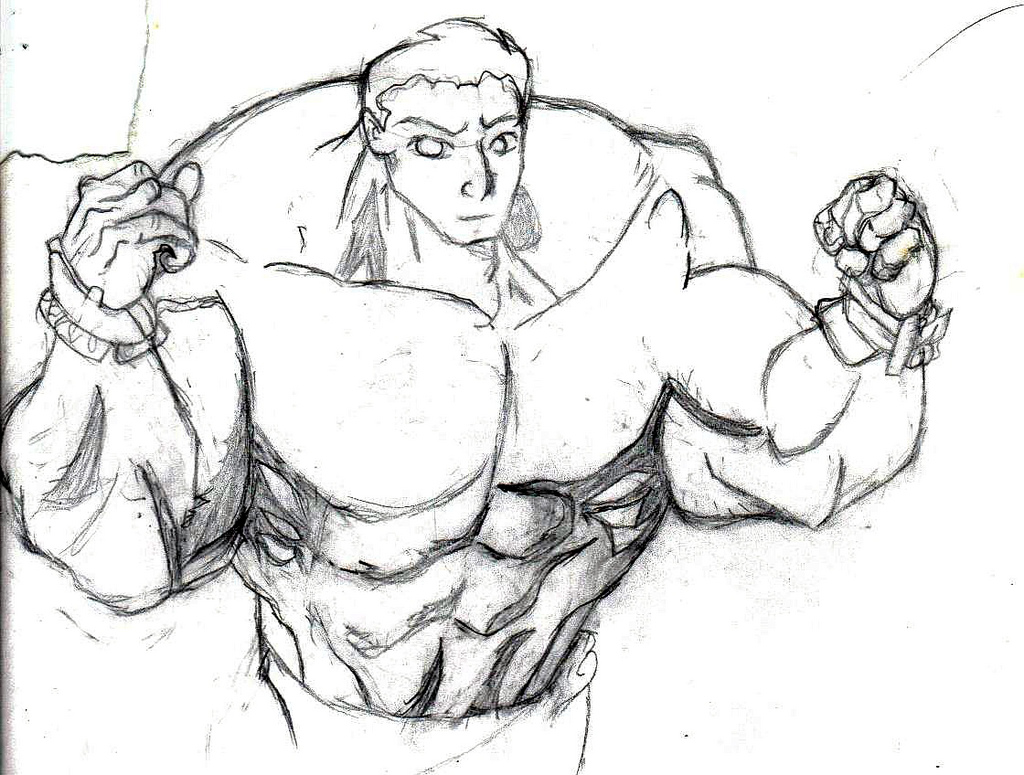 1024x775 Muscley Guy Brock, Brock Samson, Cool, Killer, Muscley Guy