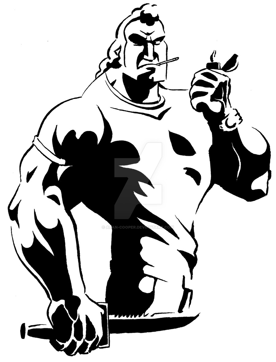 900x1178 Brock Samson By Alan Cooper