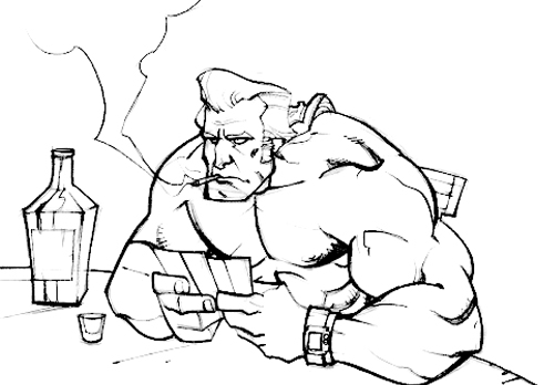 491x348 Samson Sketch By Alex0wens