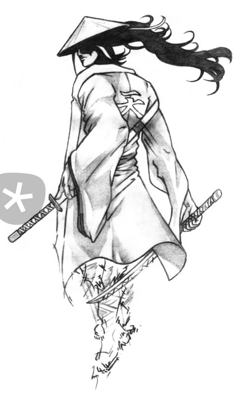 487x800 Samurai Guardian 2 Graphicillustration Art Prints And Posters By