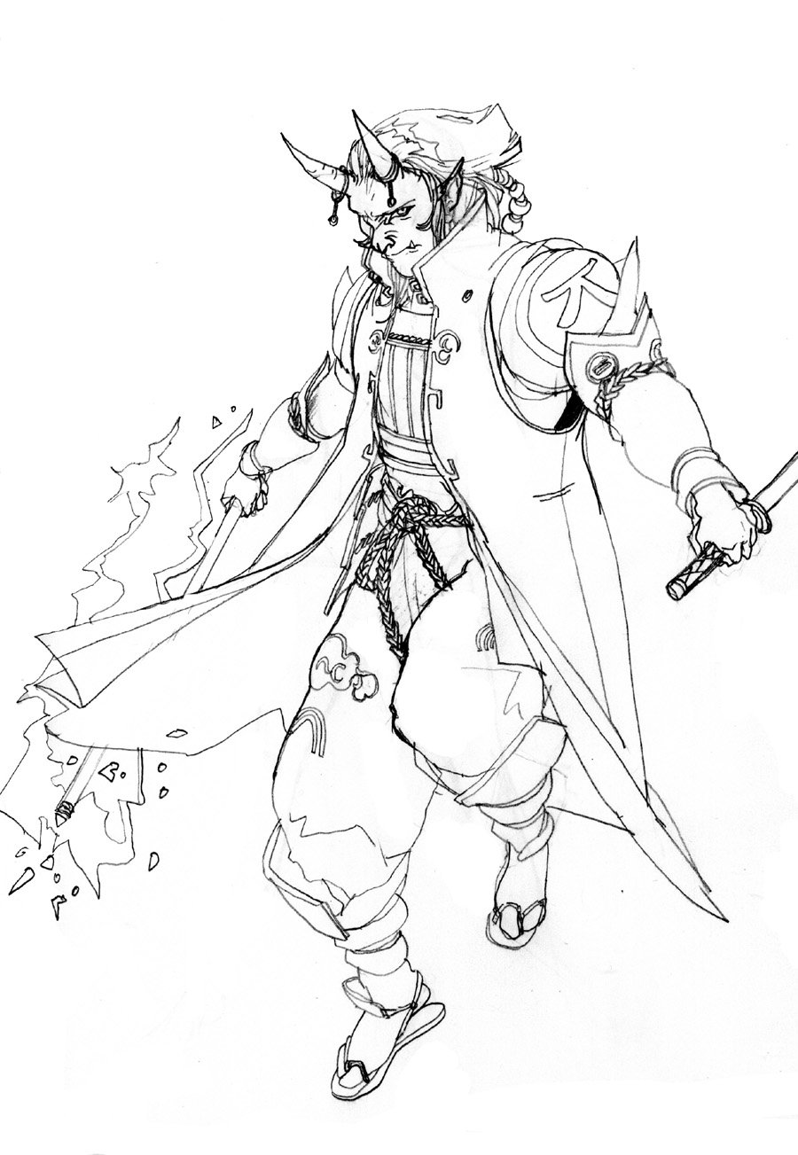 900x1303i Samurai By Ramon