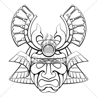 325x325 Samurai Mask Gl Stock Images
