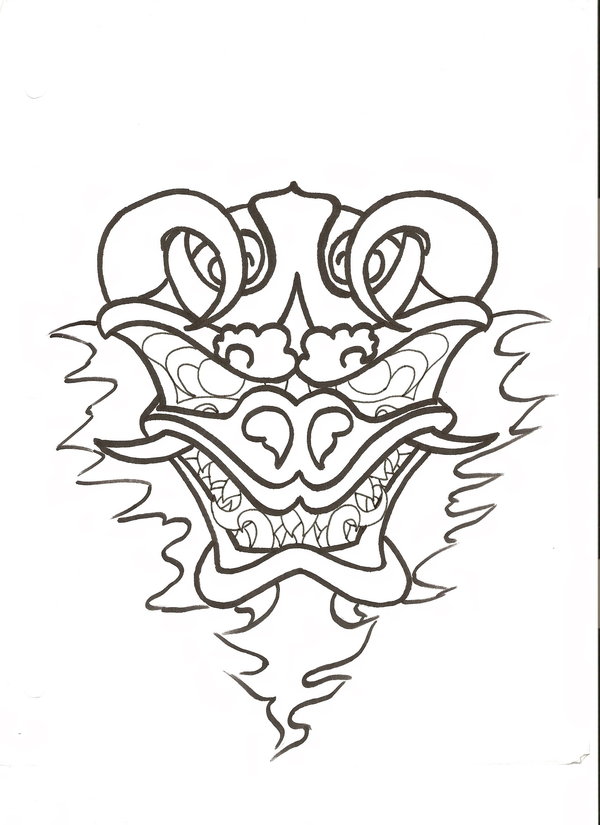 600x825 Samurai Demon Mask By Rubikscrow