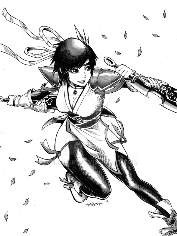 600x800 Samurai Warriors Nene By Tarotski