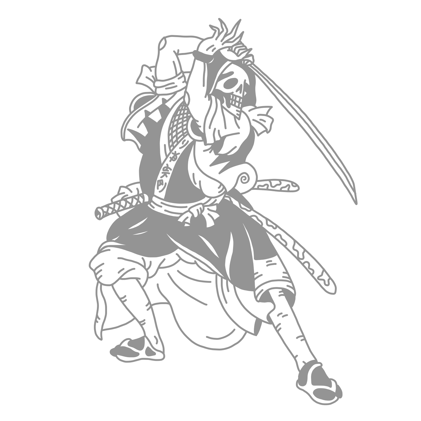 1400x1400 Samurai Blood On Behance