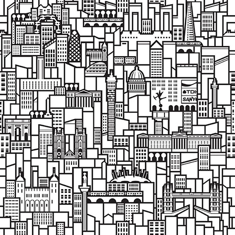 460x460 Look Hard And You'Ll Spot 21 London Buildings In Printed Space'S