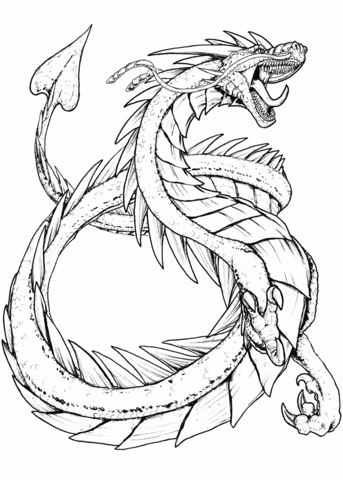 343x480 Kindex The Sand Dragon Coloring Page Free Printable Coloring Pages
