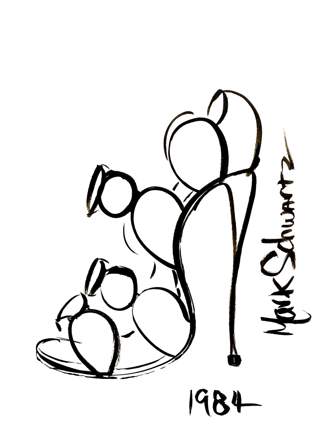 1000x1377 Blog High Heeled Art