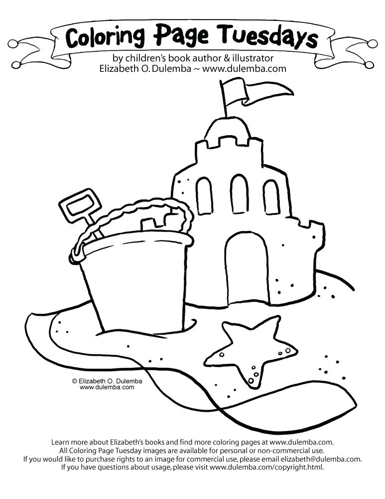 Sandcastle Drawing at GetDrawings | Free download