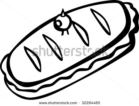 450x343 Sandwich Wrap Drawing Clipart Panda