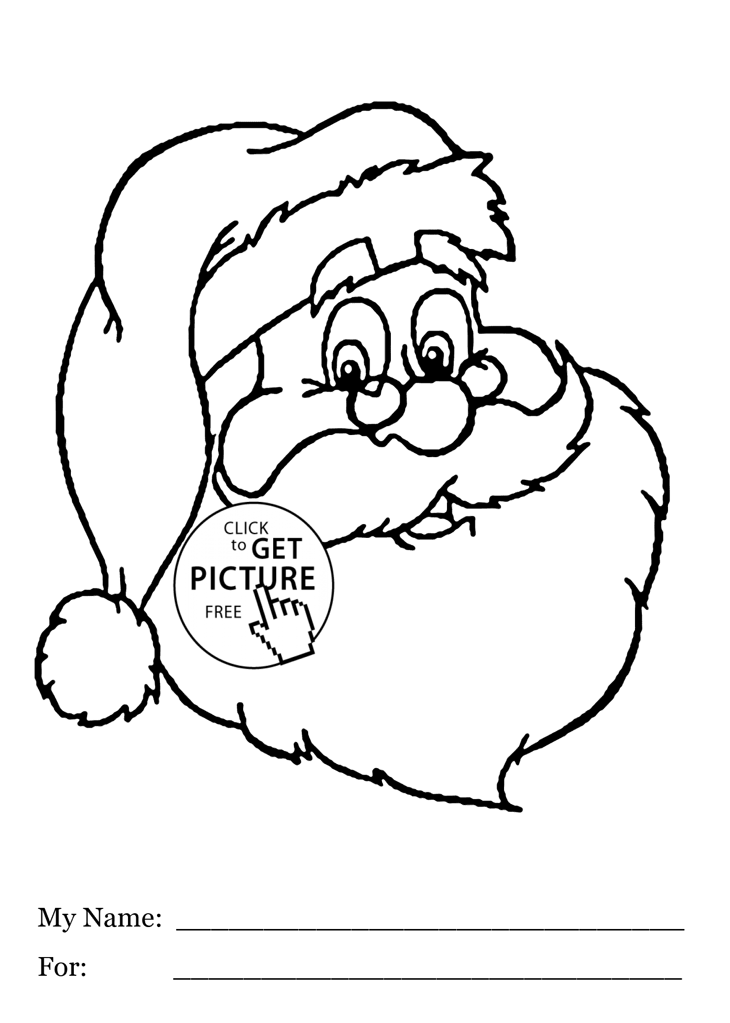 Santa Claus Cartoon Drawing at GetDrawings | Free download