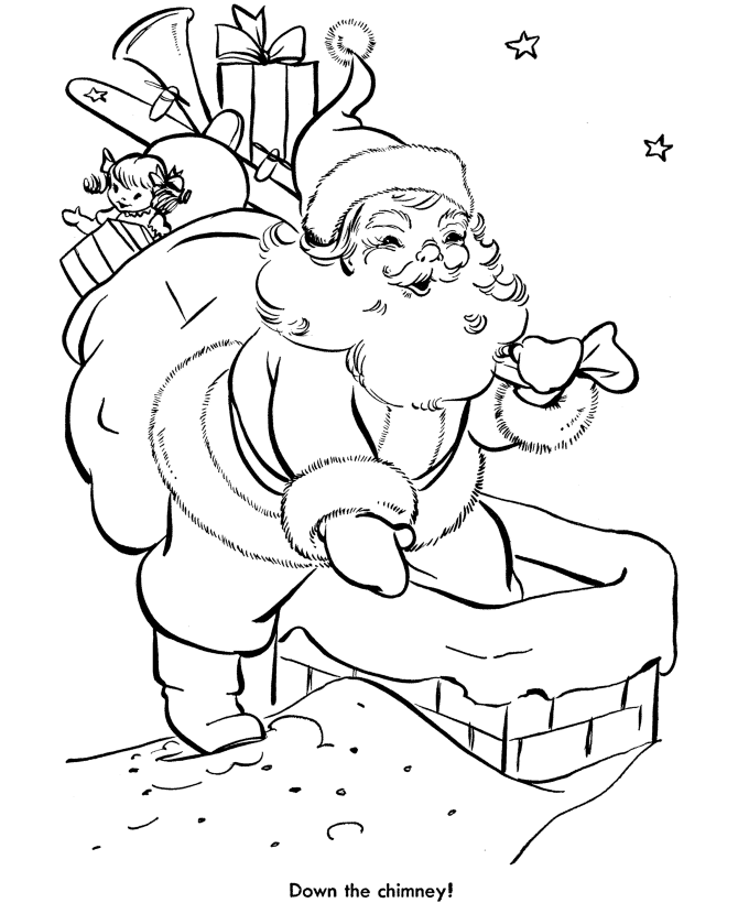 670x820 Drawn Santa His Sleigh