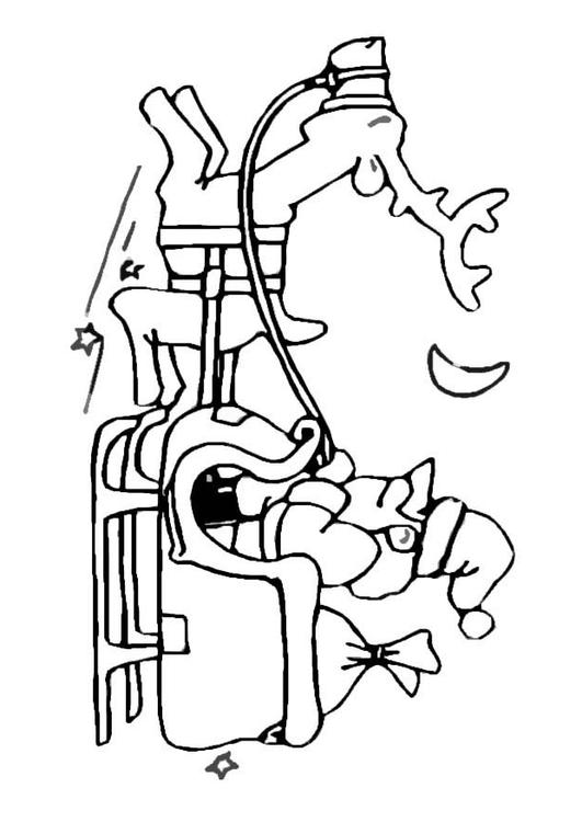 531x750 Coloring Page Santa Claus