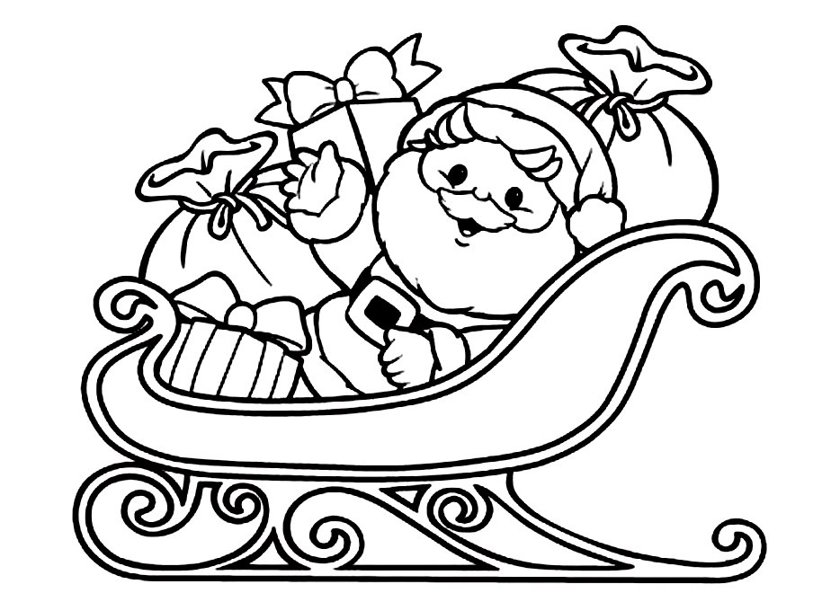 924x660 Santa Claus Coloring Pages Claus