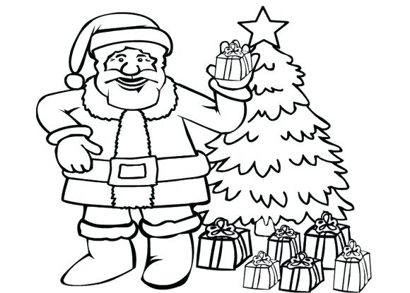 580x415 Santa Claus Outline Drawing Santa Claus Hat Template Printable