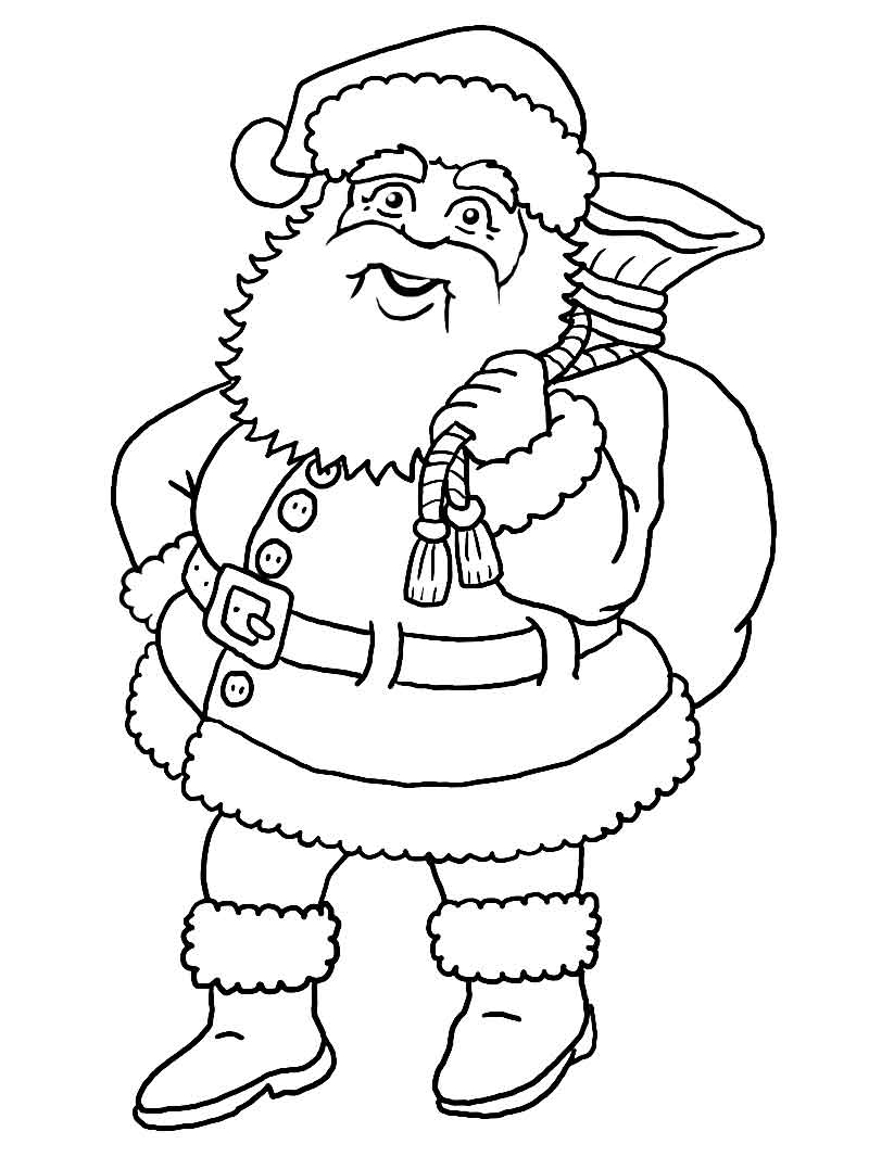 800x1066 Color Model Santa Claus