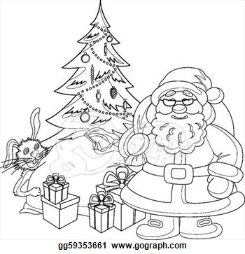 350x363 Christmas Santa Claus Drawings Christmas Wallpaper