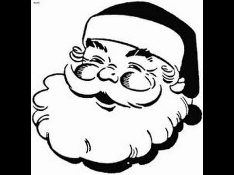 480x360 How To Draw Santa Claus Face