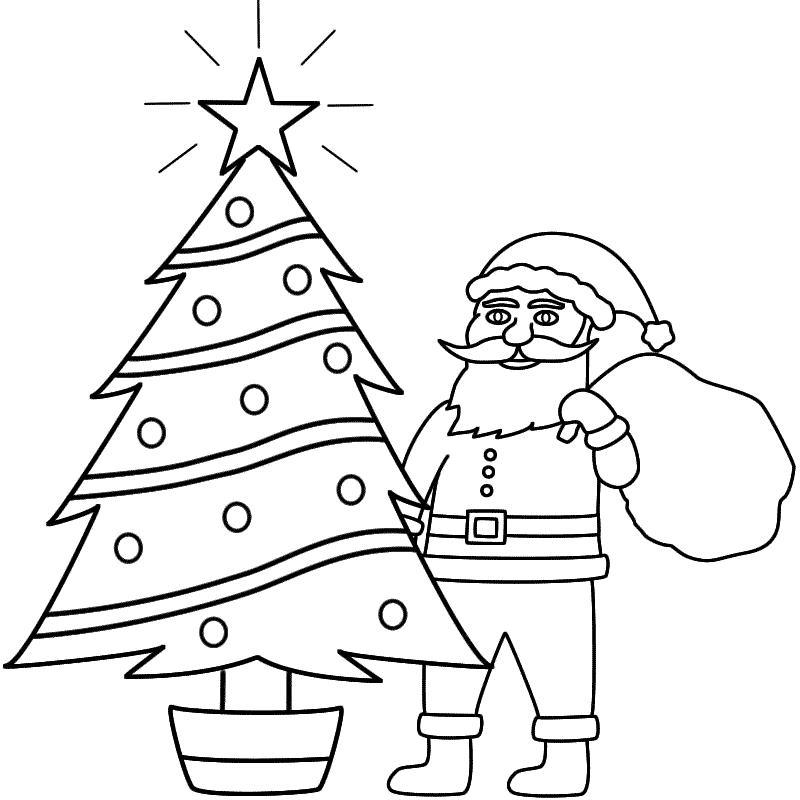 800x800 Christmas Santa Drawings