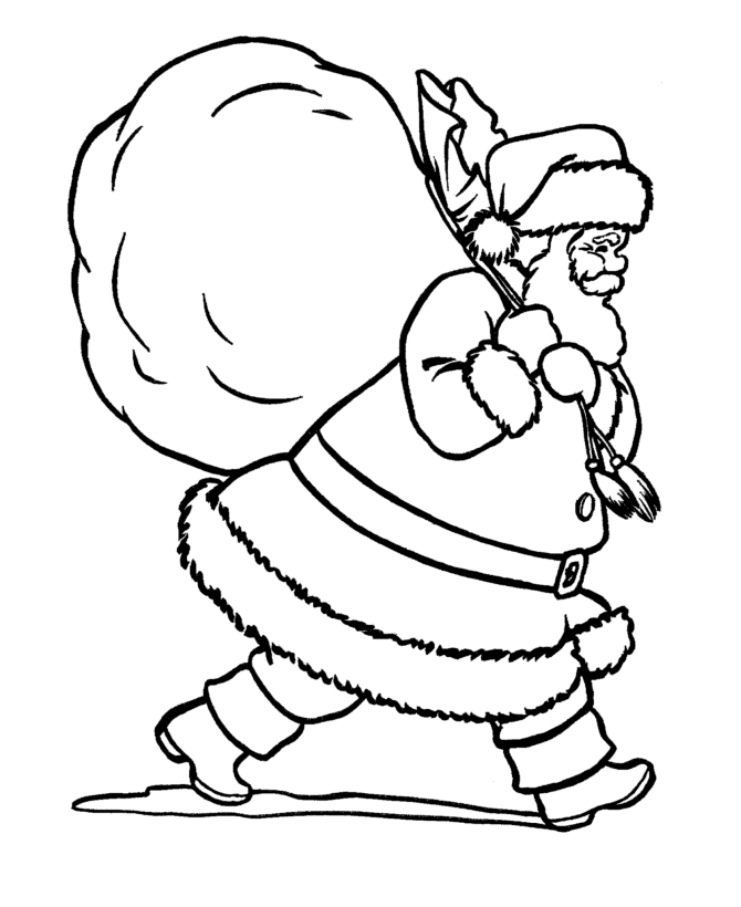 670x820 Santa Claus Printables