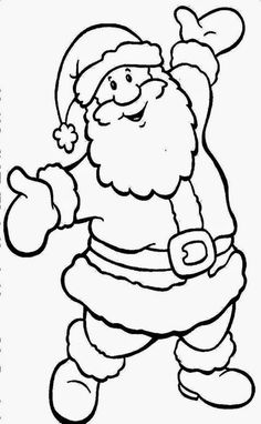 236x382 How To Draw A Cartoon Santa Face Step 4 Christmasing