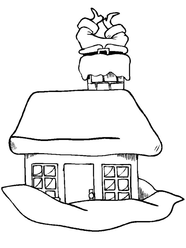 600x800 Santa Claus Free Coloring Pages