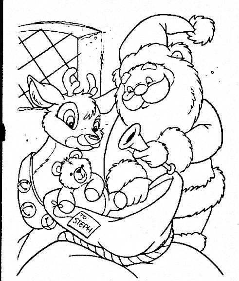 491x576 Xoaqwepo Santa Claus Drawing Pages