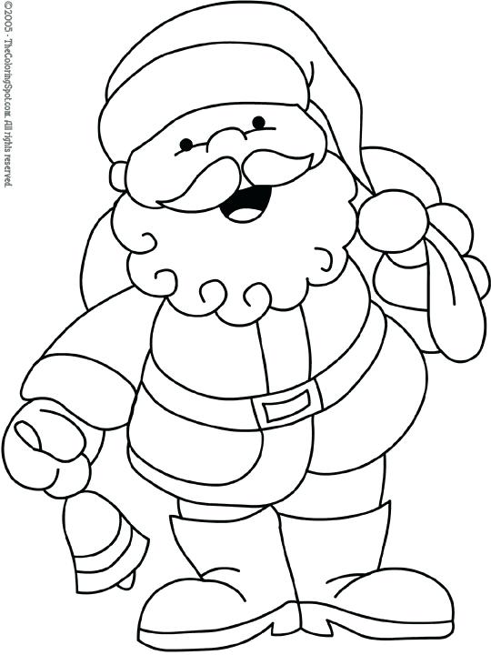 540x720 Free Santa Claus Coloring Pages 2 Free Printable Coloring Pages