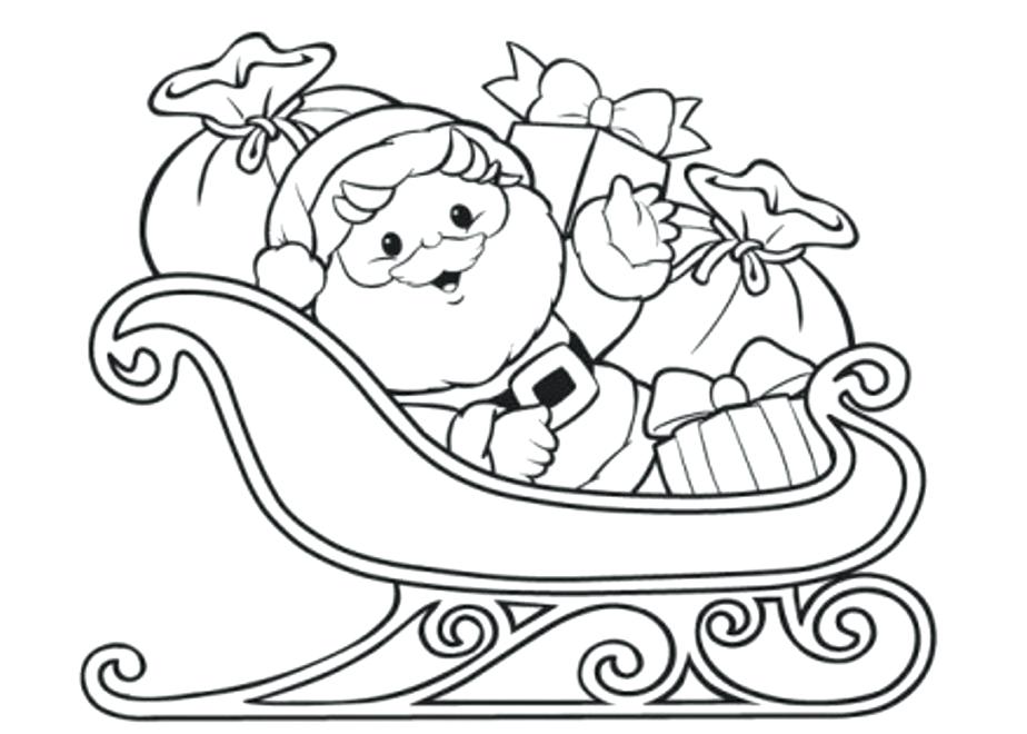 924x660 Coloring Book Santa Claus With Bell Coloring Book Page Cartoon