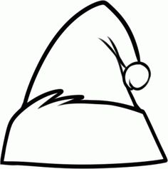 236x237 How To Draw A Santa Hat, Step By Step, Christmas Stuff, Seasonal