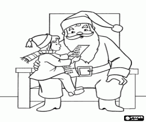 300x250 Santa Claus Coloring Pages Printable Games