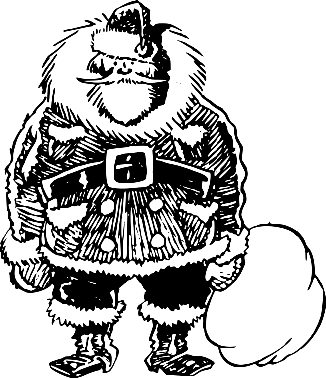 655x760 Santa Sketch