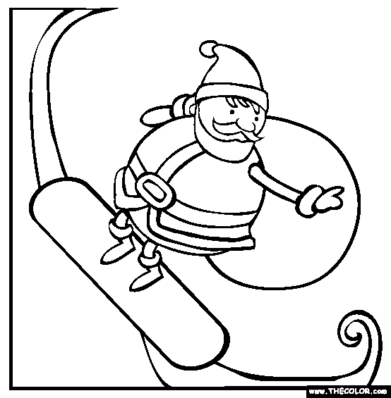 554x565 Christmas Online Coloring Pages Page 1