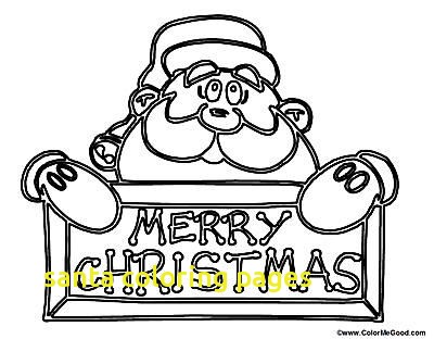 400x312 Santa Coloring Pages With Santa Sleigh Ride Christmas Coloring