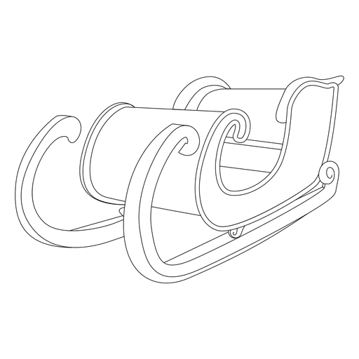 512x512 Santa Sleigh Sliding