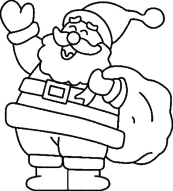 566x623 Coloring Page Santa Jolly Coloring Page Coloring Page Santa Sleigh