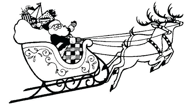 645x369 Santa And Sliegh S Sleigh With Santa Sleigh Britva.club