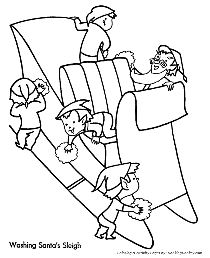 670x820 Christmas Eve Coloring Pages